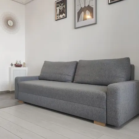 Calm-luxury Modern Free Parking Air Conditioning Espresso Bright View Complet Utilat Apartment *