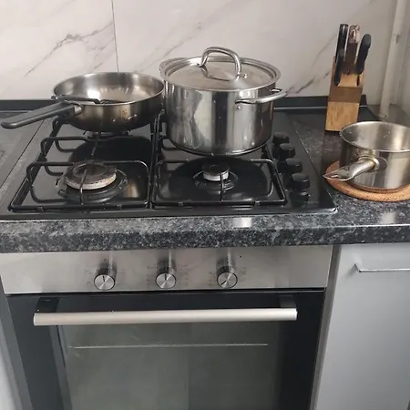 Calm-luxury Modern Free Parking Air Conditioning Espresso Bright View Complet Utilat Apartment *