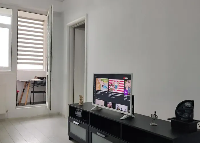 Calm-luxury Modern Free Parking Air Conditioning Espresso Bright View Complet Utilat * Bucarest