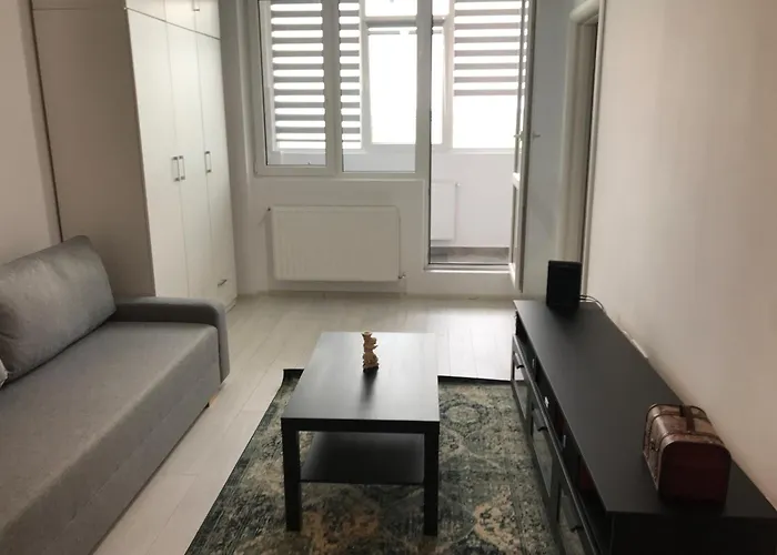 Апартаменты Calm-luxury Modern Free Parking Air Conditioning Espresso Bright View Complet Utilat